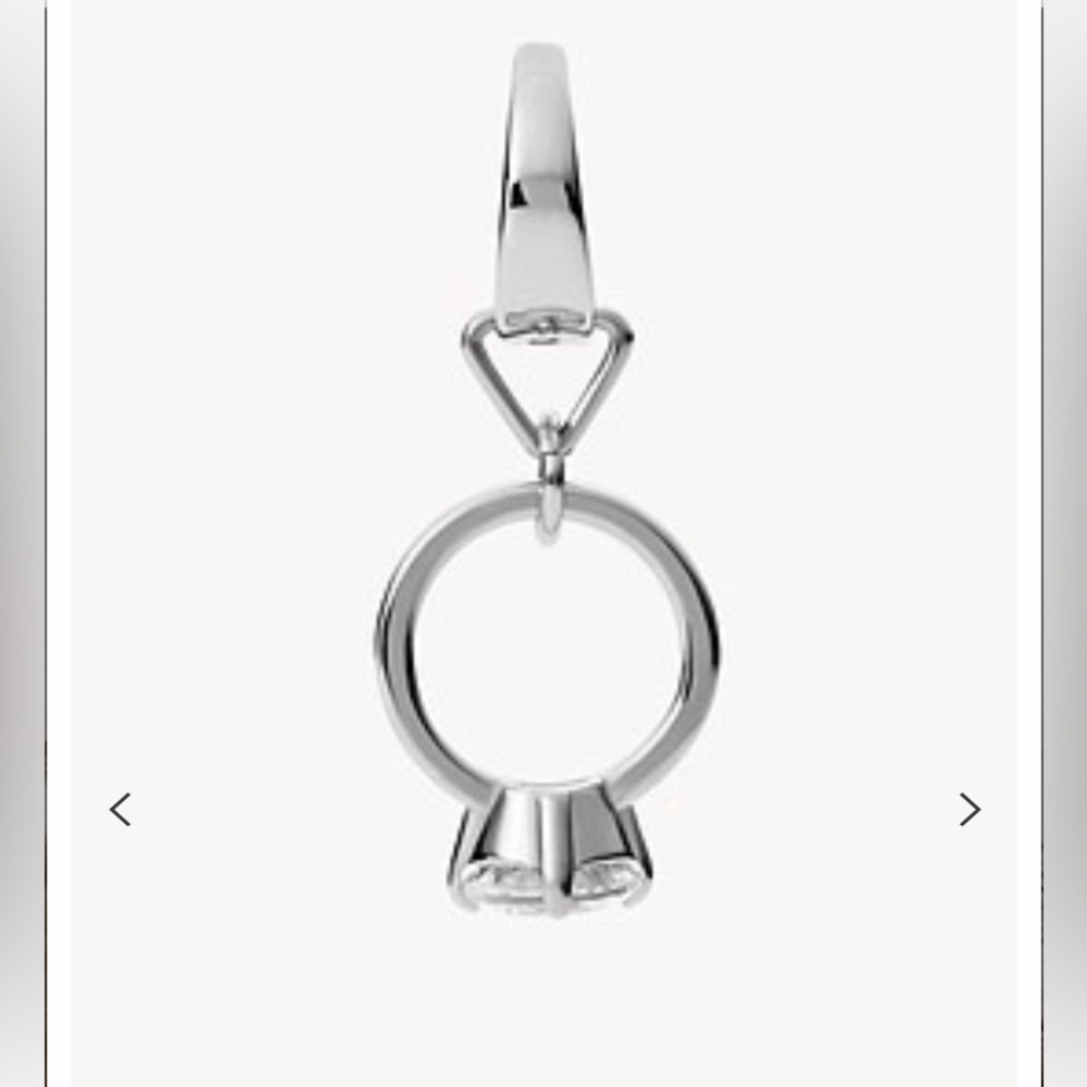 Fossil engagement ring charm - Picture 3 of 15